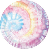 Tie Dye Birthday Party Supplies Plate and Napkin Set Serves up to 16 Guests
