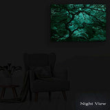 Startonight Canvas Wall Art - Beautiful Green Maple, Nature Framed 32 x 48 Inches