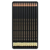 KOH-I-NOOR TOISON D'OR 8B-2H Graphite Pencil (Pack of 12)