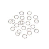 Bulk Buy: Darice DIY Crafts Jump Rings Sterling Silver Plated 4mm 288 pieces (3-Pack) 1990-33