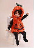 Pumpkin Suit, Doll Dress 1/6 26CM YOSD DOD DZ AI BJD Dollfie / Orange 3 PCS
