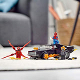 LEGO Marvel Spider-Man: Spider-Man and Ghost Rider vs. Carnage 76173 Collectible Building Toy for Kids, New 2021 (212 Pieces)