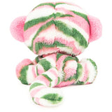 P.Lushes Designer Fashion Pets Olivia Moss Monkey Premium Stuffed Animal Soft Plush, Green and Pink, 6”
