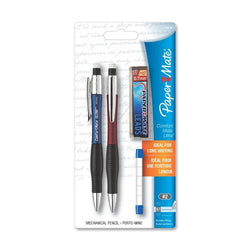 Paper Mate Comfort Mate Ultra Mechanical Pencil Set, 0.7mm, HB #2, Assorted Colors, 2 Count