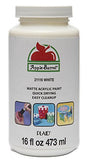 Apple Barrel Acrylic Paint in Assorted Colors (16 Ounce), 21119 White