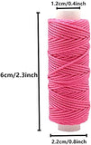 Waxed Polyester Cord, Wax String - 12 Colors Wax String for Bracelet Making Come with 100 Silver Metal Charms Pendants for Necklace Bracelet Jewelry Making and Crafting
