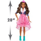 Barbie 28-Inch Best Fashion Friend Princess Adventure Doll, Brown Hair