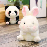 Lazada Plush Bunny Stuffed Q Version Animal Great Rolly Rabbit White 6"