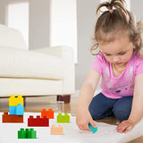 Chaomi Building-Block Design Crayons for Toddler, 12-Colors Non-toxic Creative Crayons for Kids, Washable Paint for Kids, Markers Coloring Art Supplies Set