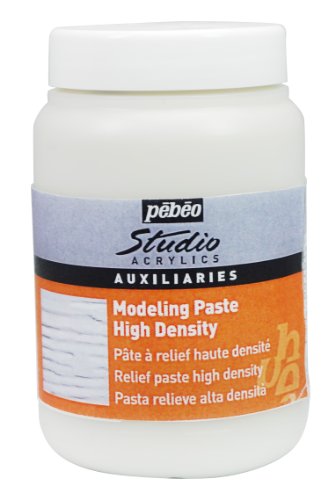 Pebeo Studio Acrylics Auxiliaries 250ml High Density Modelling Paste Jar