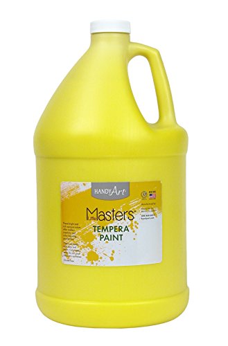 Handy Art Little Masters Tempera Paint Gallon, Yellow