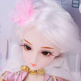 Fityle 1/4 BJD Ball Jointed Doll Box Gift Modern Girl Body Clothes Accessories Set for DOD Mini Dollfie MSD SD AS Faery