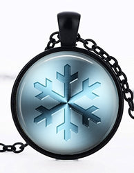 1 Pokemon Ice Element Black Bezel Pendant Necklace #70