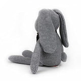FLUFFYFUN Plush Baby Bunny Rabbit Stuffed Animal Toy 12" (Grey)