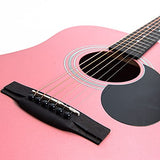 Jasmine 6 String Acoustic Guitar, Right, Rose (S35-RG-U)