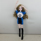 Football Baby Girl 1/3 BJD Doll 22inch BJD Doll + Makeup + Clothes + Full Set