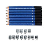 Parallel Halo Professional Art Kit Drawing and Sketching Set with Carrying Case; Sketching and Charcoal Pencils; Art Kit for Kids, Teens and Adults (49sets)