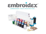 Embroidex Embroidery Machine Starter Kit - Everything Needed to Do Machine Embroidery Plus Bonus