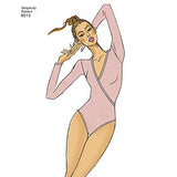 Simplicity Women's Bodysuit Sewing Patterns, Sizes XS-XL