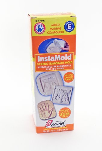 Activa Instamold Temporary Mold Making Compound, 48-Ounce, White