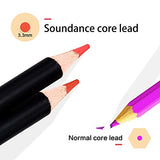 SOUNDANCE 120 Colored Pencils Set for Adult Coloring Book, Professional Drawing Pencil with Zipper Case Soft Core Vibrant Numbered Colors for Sketching Shading, Art Supplies for Kids Beginner Artists
