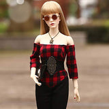 Lovely Girl BJD Dolls 1/4 45.5cm Ball Jointed Doll with Full Set Clothes Shoes Wig Makeup Handmade Toy Best Gift for Girls