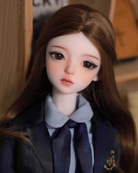 1/4 BJD Doll Elf SD Doll Ball Jointed Doll DIY Toys with Full Set Clothes Shoes Wig Makeup Accessories Surprise Doll for Birthday Gift Dolls Collection
