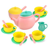 JOYIN Pretend Play Tea Party Set Play Food Accessories BPA Free Phthalates Free (Colors May Vary)