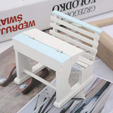 HEEPDD 1:12 Miniature Doll Furniture, Doll House Miniature Wooden Table Model Dollhouse Mini Micro Type Decoration Accessory for Dollhouse