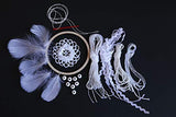 Omterior Flower Dream Catcher Kit for Princess and Prince DIY Kids Craft Kits for Teens Dreamcatcher Make Your Own Gift Dia 4,5"