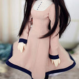 HGFDSA Cute and Sweet BJD Doll Clothes Handmade Retro Autumn and Winter Four-Piece Set for 1/3 BJD Doll Clothes Accessories - No Doll