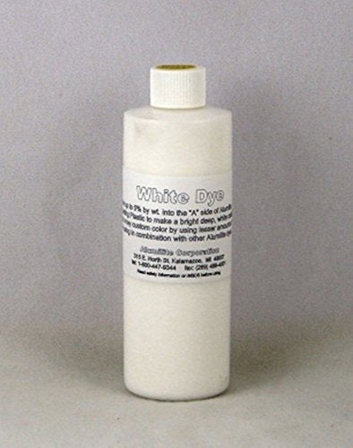 Alumilite Dye White 6 OZ (1) Bottle RM