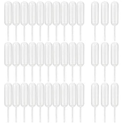 Tomnk 350pcs 4ml Plastic Pipettes Squeeze Transfer Pipettes Suitable for Chocolate, Cupcakes, Strawberries
