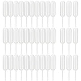 TOMNK 120pcs 4ml Plastic Cupcake Pipettes Squeeze Dropper Liquid Infuser Transfer Pipettes for Cupcakes, Strawberries