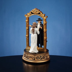 Phantom and Christine Mirror Figurine by The San Francisco Music Box Company