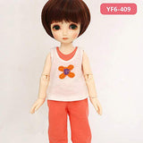 N N Doll Clothes 1/6 Shirt Suspender Skirt Cuteno Institute Style for Linachouchou YF6-315 Dolls Accessories YF6-315 BWY Body