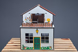 House with a Terrace, eco-friendly, 3d puzzles