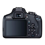 Canon EOS Rebel T7 DSLR Camera w/EF-S 18-55mm F/3.5-5.6 Zoom Lens + 128GB Memory + Case + Tripod + Filters (36pc Bundle)
