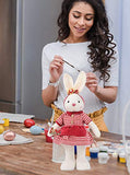 Easter Bunny Plush Girl Rabbit Stuffed Animal Gift for Kids Girlfriends Birthday Anniversary Valentine's Day Party