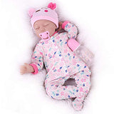 CHAREX Reborn Baby Dolls Girls, 22 inch Life Like Realistic so Real Weighted Soft Body Newborn Baby Doll for 3+