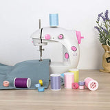 Mini Sewing Machine Portable Sewing Machine Electric Sewing Kit with Dual Speed Double Thread