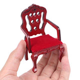 Haomian 1 Set 1:12 Scale Dollhouse Miniature Furniture Mini Sofa Set Doll House Living Room Model Toy with Mini Toy Couch Chairs