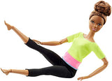 Barbie Made to Move Doll, Yellow Top [Amazon Exclusive]