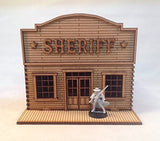 Sheriffs Office MDF 28mm Laser Cut Kit Tombstone Desperado Legends of the Old West FAST SHIPPING
