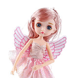 Ronyme 8inch Fashion Doll Pretend Play Bedtime Friends Angels Dolls for Girls Birthday Gifts, Pink