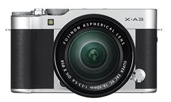 Fujifilm X-A3 Mirrorless Camera XC16-50mm F3.5-5.6 II Lens Kit - Silver