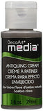 Deco Art Media Antiquing Cream, 1-Ounce, Raw Umber