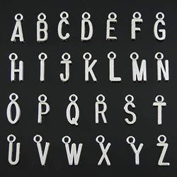 130pcs/5Set ABC Letter/Alphabet A-Z Letter Charms Pendant Loose Beads Set for Jewelry Making