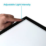 Huion L4S 17.7 Inches LED Light Box A4 Ultra-thin USB Powered Adjustable Light Pad for Tracing