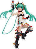 Good Smile Racing Hatsune Miku GT Project: Racing Miku (2020 Version) Figma Action Figure, Multicolor